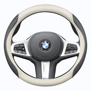 Steering Wheel Cover for BMW 3 4 5 7 Series E46 E90 E87 F20 F22 F45 F30