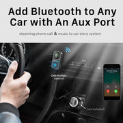 USB Bluetooth and AUX Audio Adapter for Car Stereo Systems