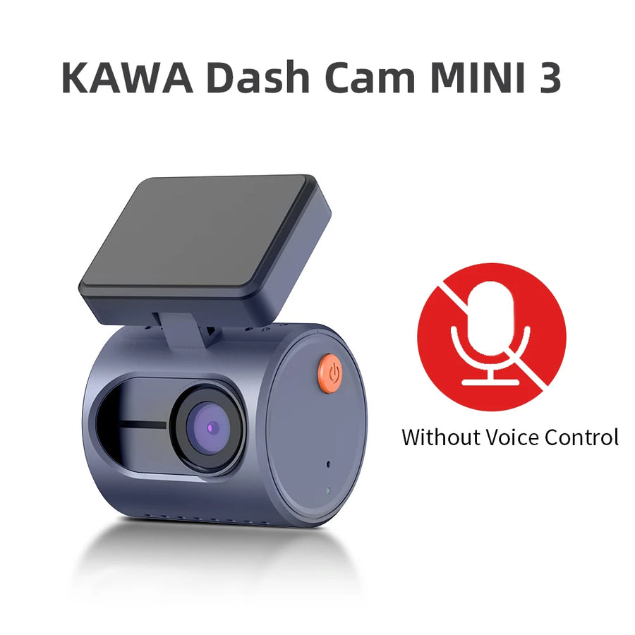 Kawa 2K Dash Cam with Wi-Fi App Control