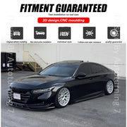 Gloss Black Side Skirt Extensions – 2018–2022 Honda Accord