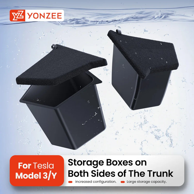 Trunk Side Storage Organizer for Tesla Model Y Juniper 2021-2026