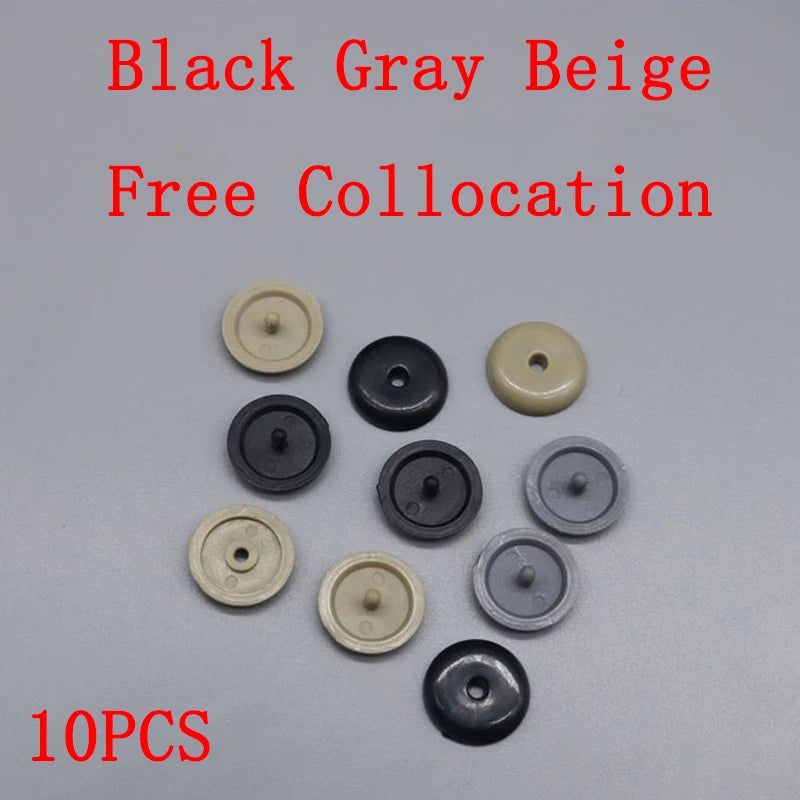 Seat Belt Stop Buttons – 2, 10 or 20 Pack