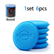 Round Foam Wax Applicator Pads, 6- or 12-Pack