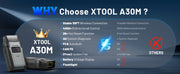 XTOOL A30M V2.0 Bidirectional OBD2 Scanner with 26 Service Functions