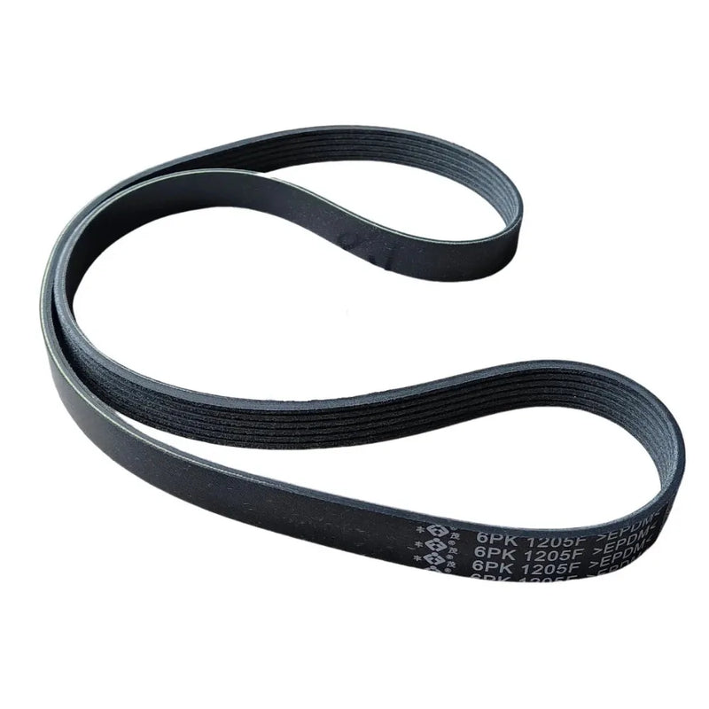 6PK1205F V-Ribbed Drive Belt for Land Rover/Nissan/Volvo Models