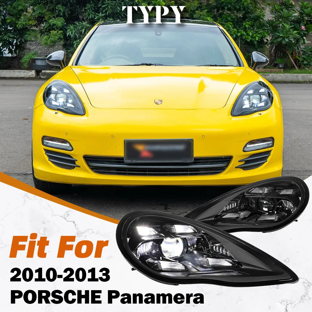 LED Headlight Assembly Set for 2010–2013 Porsche Panamera