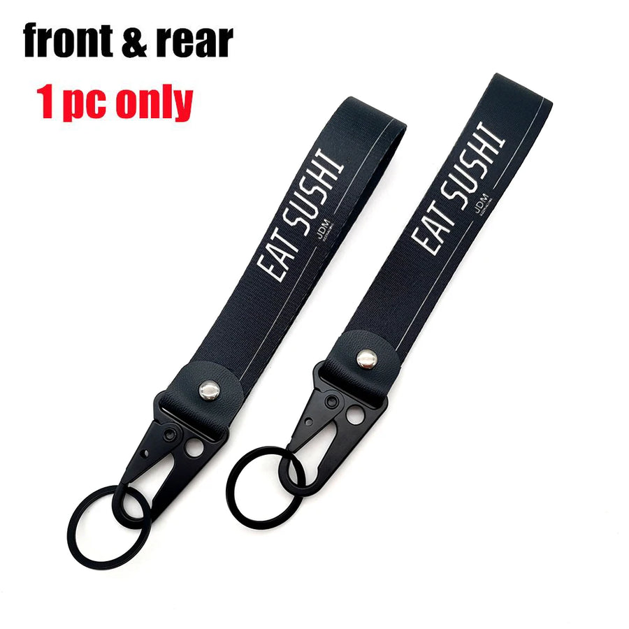 Hokkaido-Style JDM Nylon Keychain Lanyard