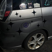 60-Piece Star Vinyl Decal Set