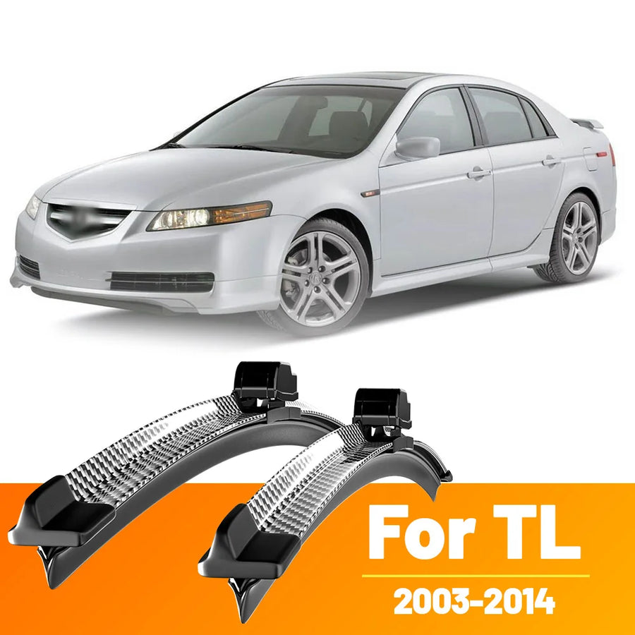 Front Windshield Wiper Blade Set for Acura TL 2003-2014