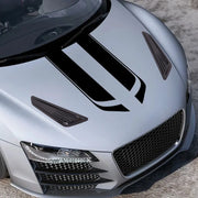 Universal 2-Piece Hood Scoop Vent Cover