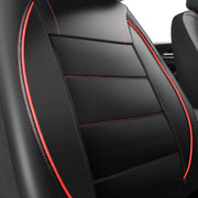 Universal 5-seat Leather-look Car Seat Cover and Cushion Set