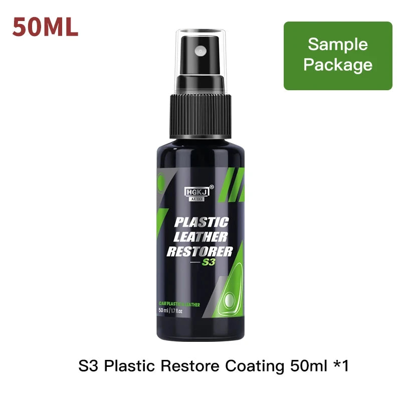 Automotive Plastic and Leather Restorer Spray