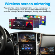 Wireless CarPlay and Android Auto Interface for Infiniti Q50/Q60 2013-2015