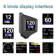 OMP GPS/OBD2 Car Head-Up Display and Digital Performance Gauge