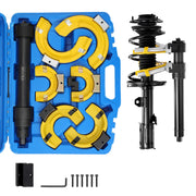 MacPherson Strut Spring Compressor Kit with Interchangeable Forks