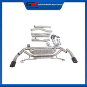 304 Stainless Steel Valved Cat-Back Exhaust System for BMW X3 X4 30i 2018-2024