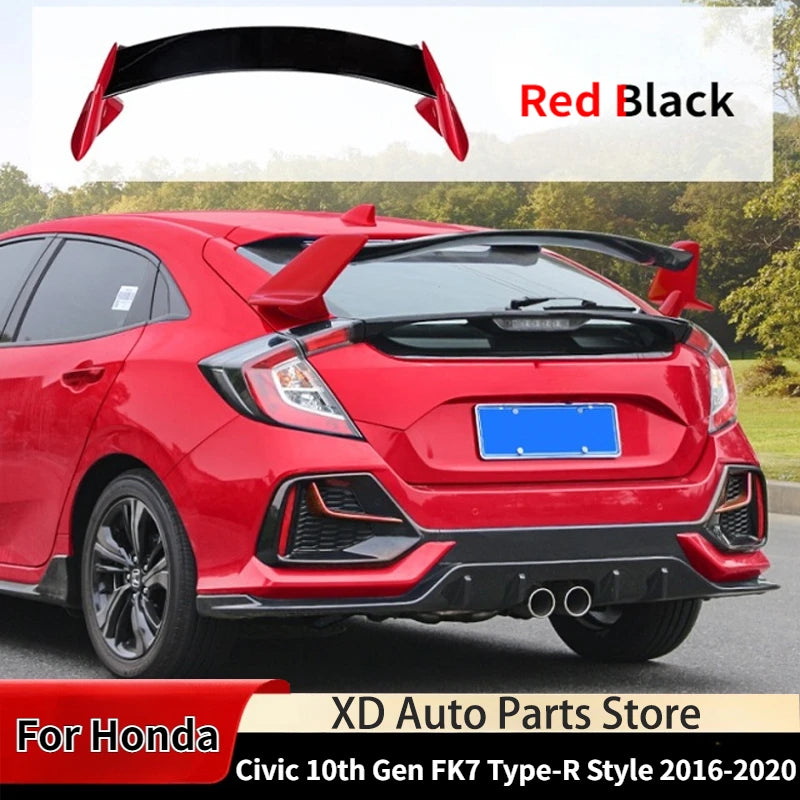 Type R-Style Rear Roof Spoiler for Honda Civic FK7 2016-2020