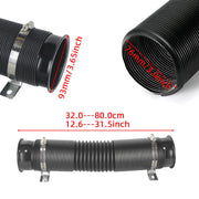 Universal 3.5-Inch Flexible Cold Air Intake Hose