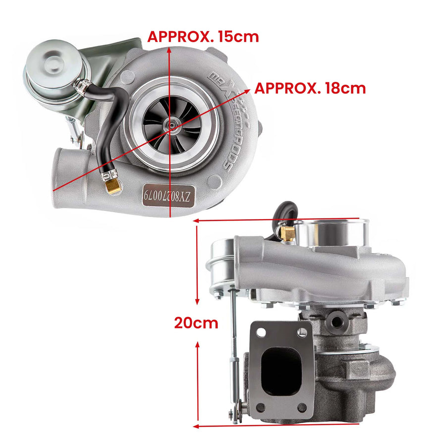 GT2871 Water-Cooled Turbocharger, 1.8L-3.0L Applications