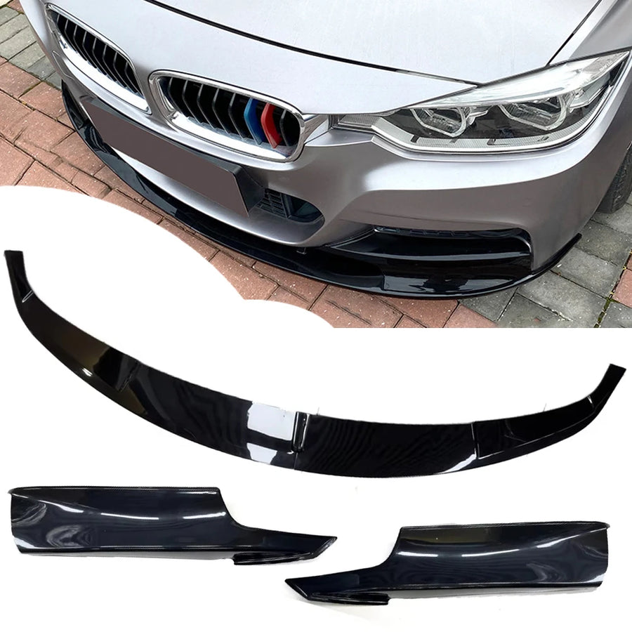 Front Bumper Splitter Lip for 2013–2019 BMW F30/F31 M-Tech