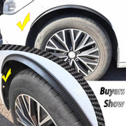 Universal Rubber Fender Flare Extensions – 4 Pieces