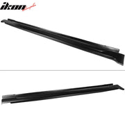 Matte Black Side Skirt Extension Set for 2018–2024 Toyota Camry