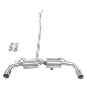 304 Stainless Steel Valved Cat-Back Exhaust System for MINI 4WD 2016