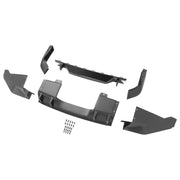 Matte Black Shark-Fin Rear Diffuser for 2016–2021 Honda Civic Hatchback