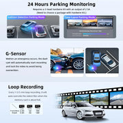 4K Dual Dash Cam with Wi-Fi App Control