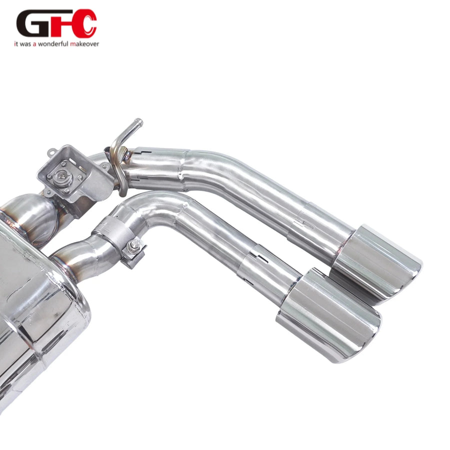 Stainless Steel Valved Cat-Back Exhaust System for SEAT Cupra Ateca 2.0T