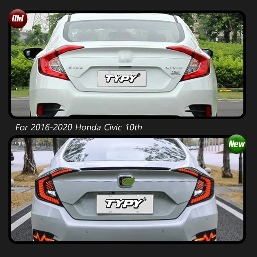 LED Tail Light Assembly Set for 2016–2020 Honda Civic