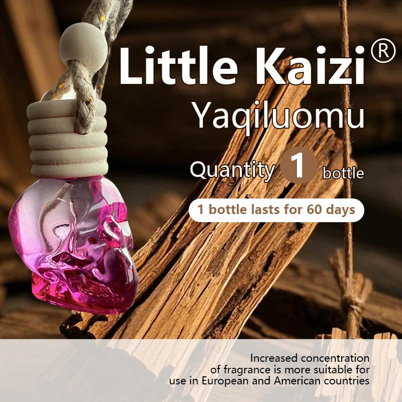 Little Kaizi *Skull Shape *Scented Hanging Car Air Freshener