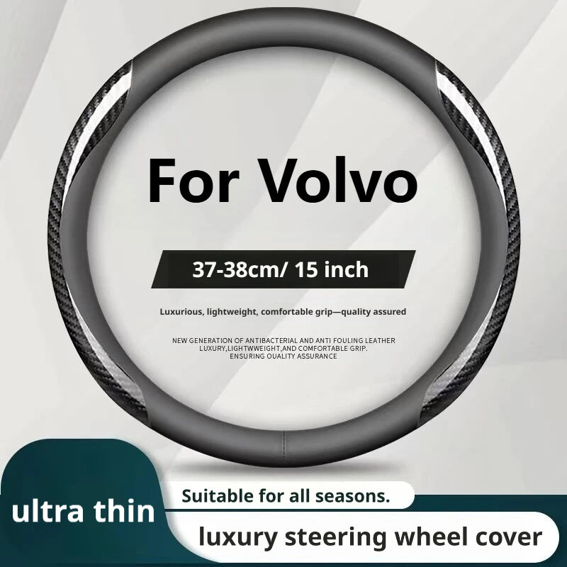 37-38Cm Steering Wheel Cover for Volvo XC40 XC60 XC90 XC40 S90 S60 V90 V60