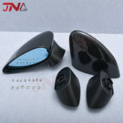 for Honda Civic FD2 8th Side Mirror Racing Car Mirror Black Rear View Mirror PC-MI55C