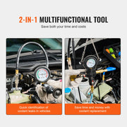 28-Piece Radiator and Cooling System Pressure Tester Kit