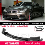 Carbon-Style Front Splitter – 2012–2018 BMW M6 F06/F12/F13