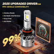 9005/HB3 Headlight Bulb Pair – 130W – 6500K