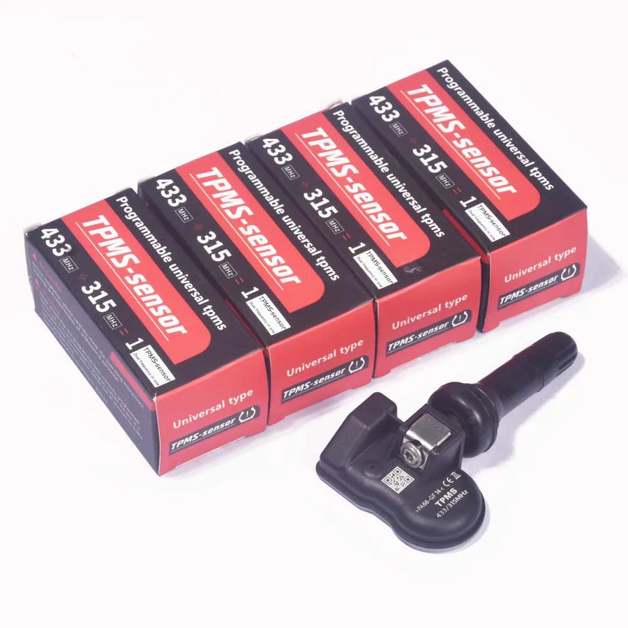Programmable TPMS Tire Pressure Sensor (433MHz + 315MHz)