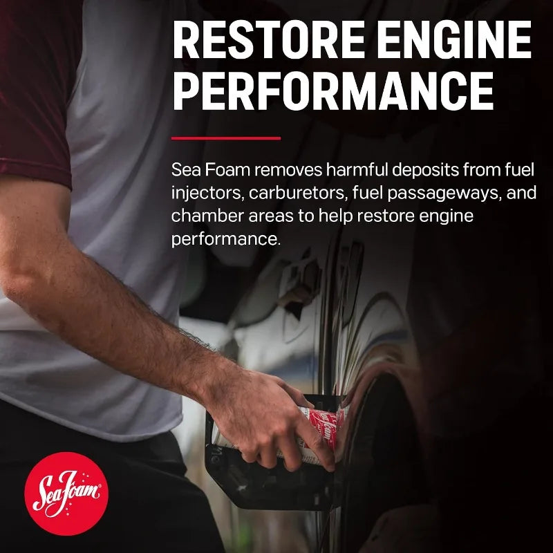 Sea Foam Motor Treatment Fuel System Cleaner Fuel Stabilizer Oil Treatment Gas Diesel Additive Cars &