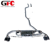 304 Stainless Steel Valved Cat-Back Exhaust System for BMW X5 45e Hybrid 2020