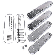 Polished Engine Valve Cover Pair for Chevrolet GM LS Engines
