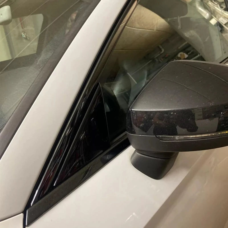 10-Piece Audi A3/S3 Black Stainless Window Trim Set – 2015–2020