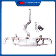 304 Stainless Steel Valved Cat-Back Exhaust System for Volvo S60 XC60 S90 XC90 T5 T8 Valved