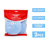 5-Inch Pocket Microfiber Wax Applicator Pads
