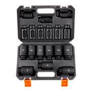 9-Piece 1/2-Inch Drive Deep Impact Socket Set, 29-38mm