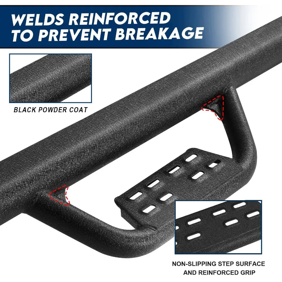Running Board Set for 2007–2018 Jeep Wrangler – 4 Door