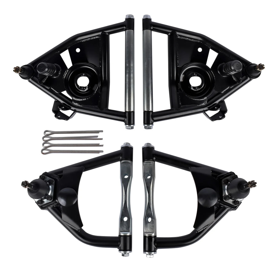 4-Piece Tubular Front Control Arm Set – 1973–1987 Chevy/GMC C10