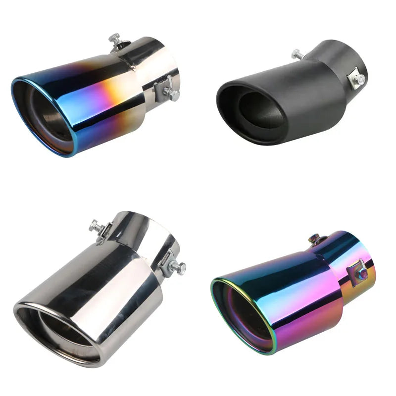 Universal Dual-Outlet Stainless Steel Exhaust Tip