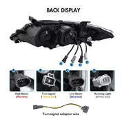 LED Headlight Assembly Set for 2008–2011 Toyota Camry