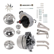 Chrome Engine Accessory Drive Bracket Kit for Chevrolet Small Block